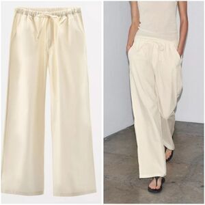 ZARA POPLIN PANTS